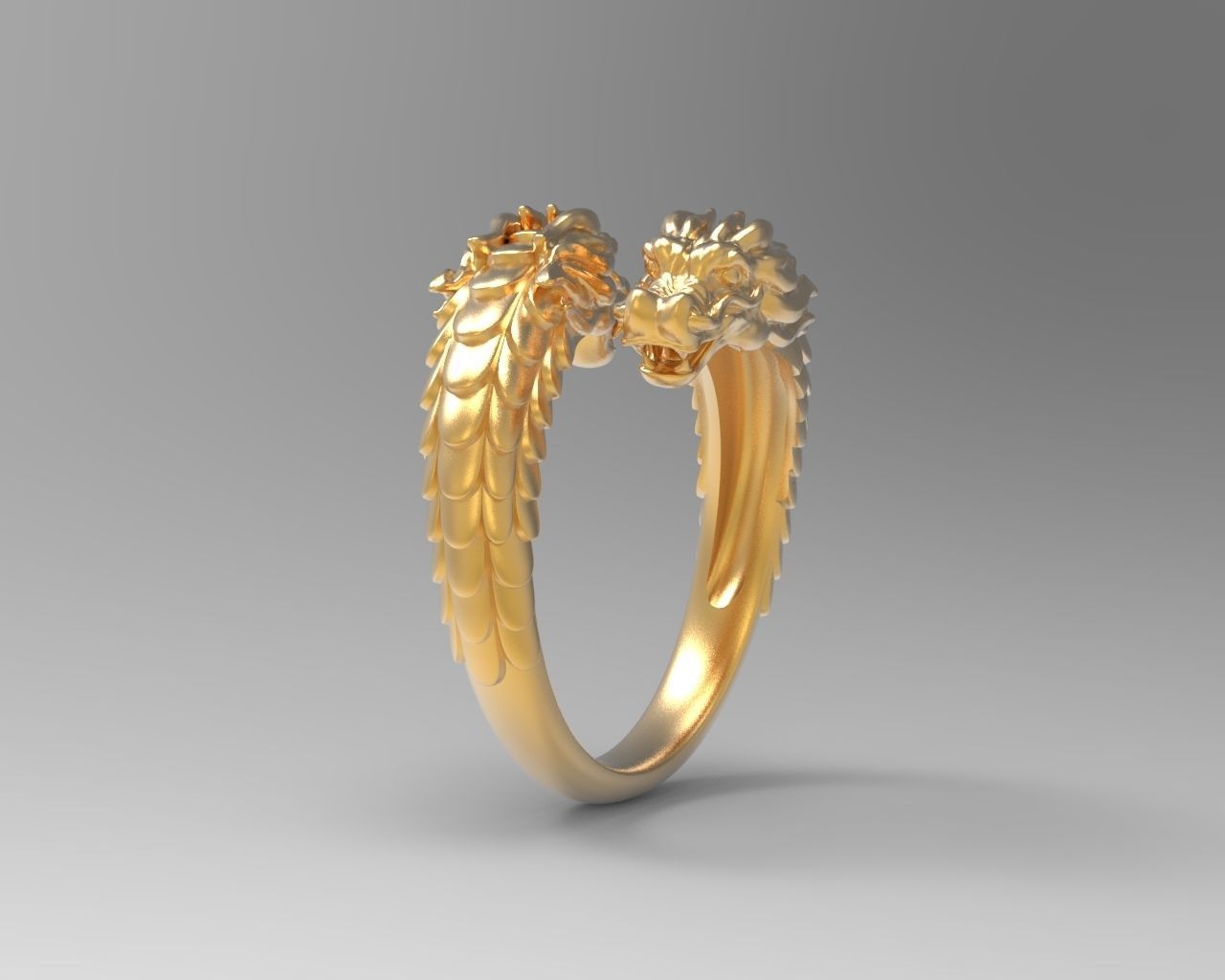 R 124 ring  3D print model_4