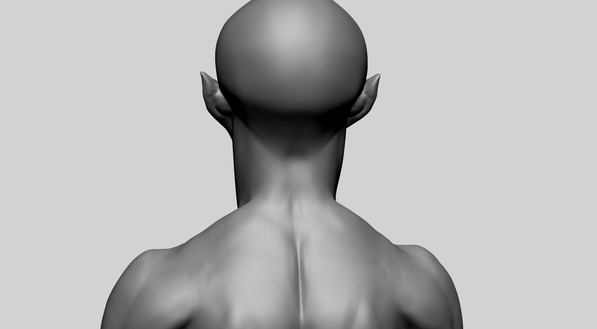 Base Creature Body B 3D model_12