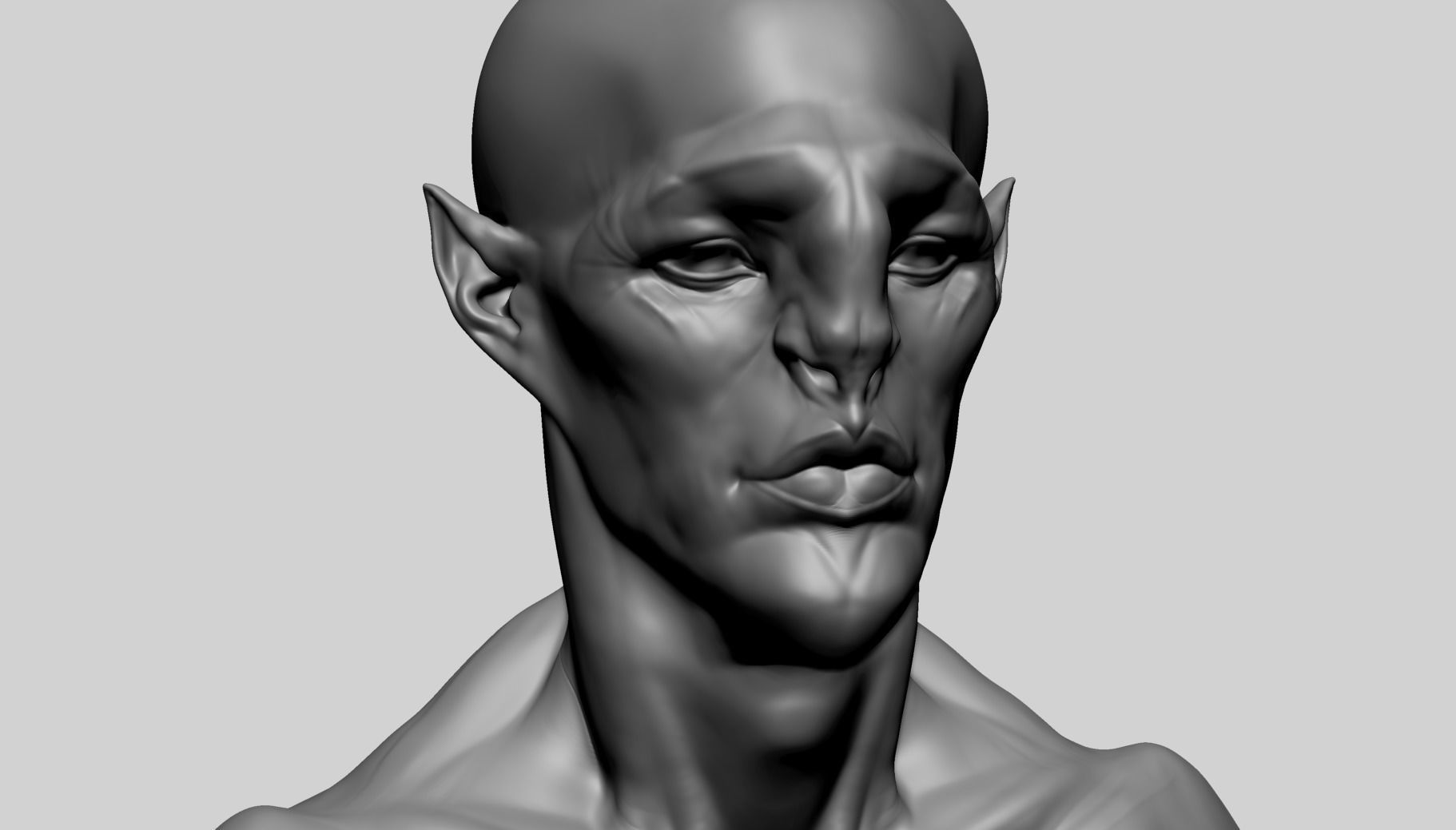 Base Creature Body B 3D model_13