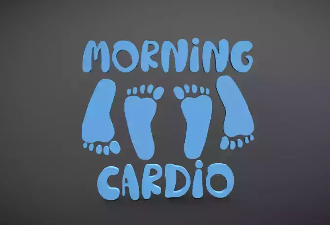 MORNING CARDIO SEX 3D print model