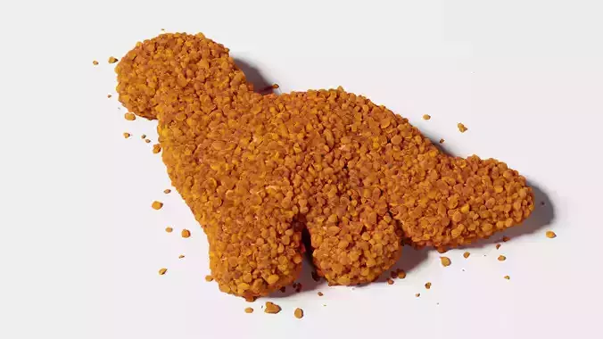 Dino Nugget Free 3D model