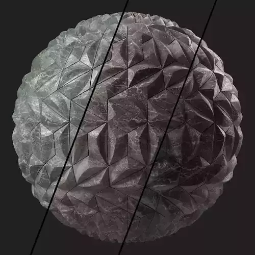 Stone Wall Materials 101- Decorative Pattern - Pbr 4k Seamless