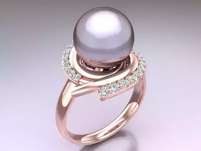 Pearl womens Ring - N152008