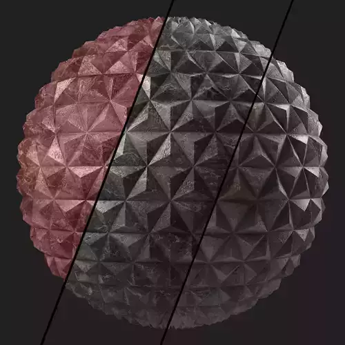 Stone Wall Materials 102- Decorative Pattern - Pbr 4k Seamless