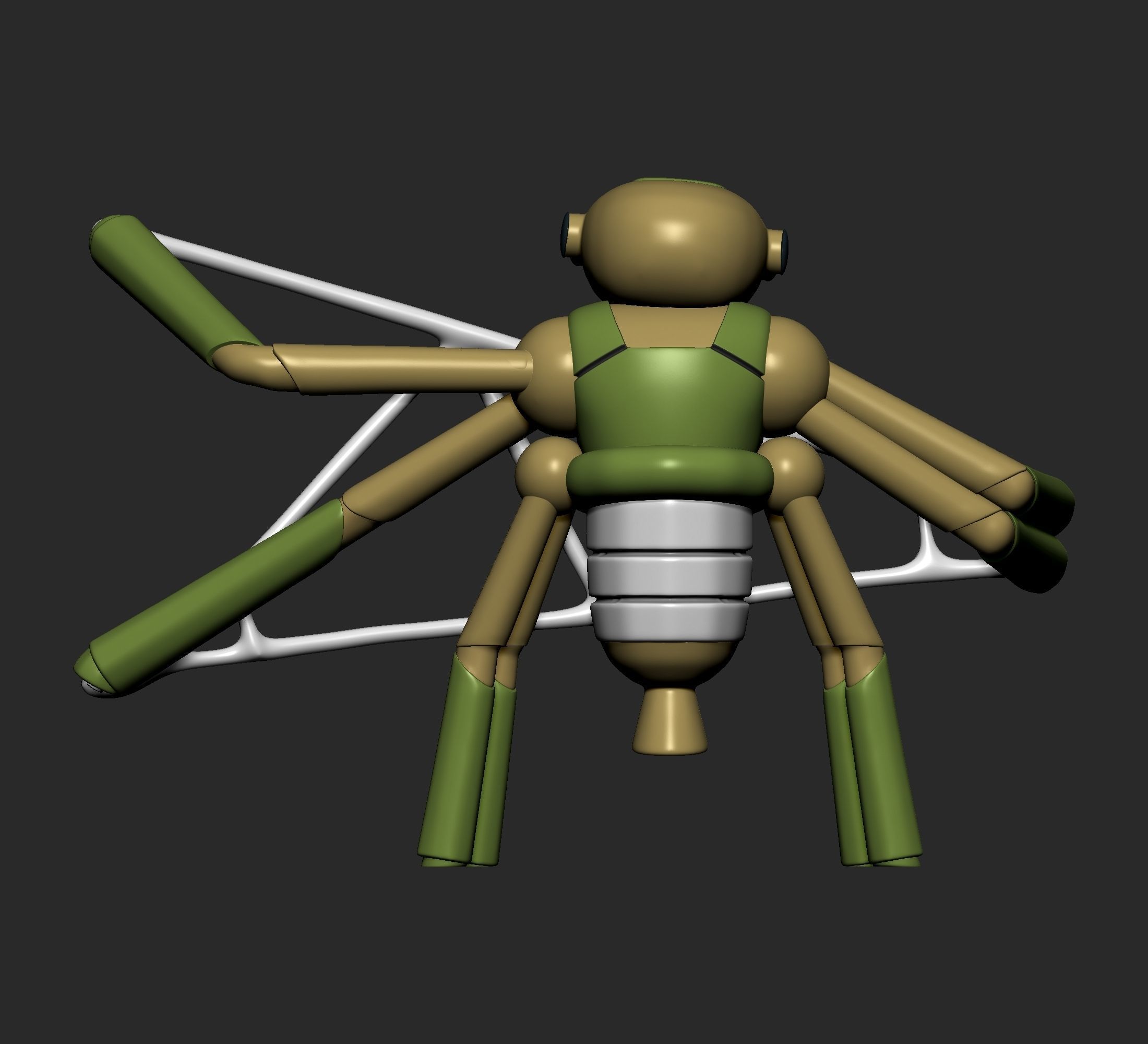 Pokemon - Spidops  3D print model_6