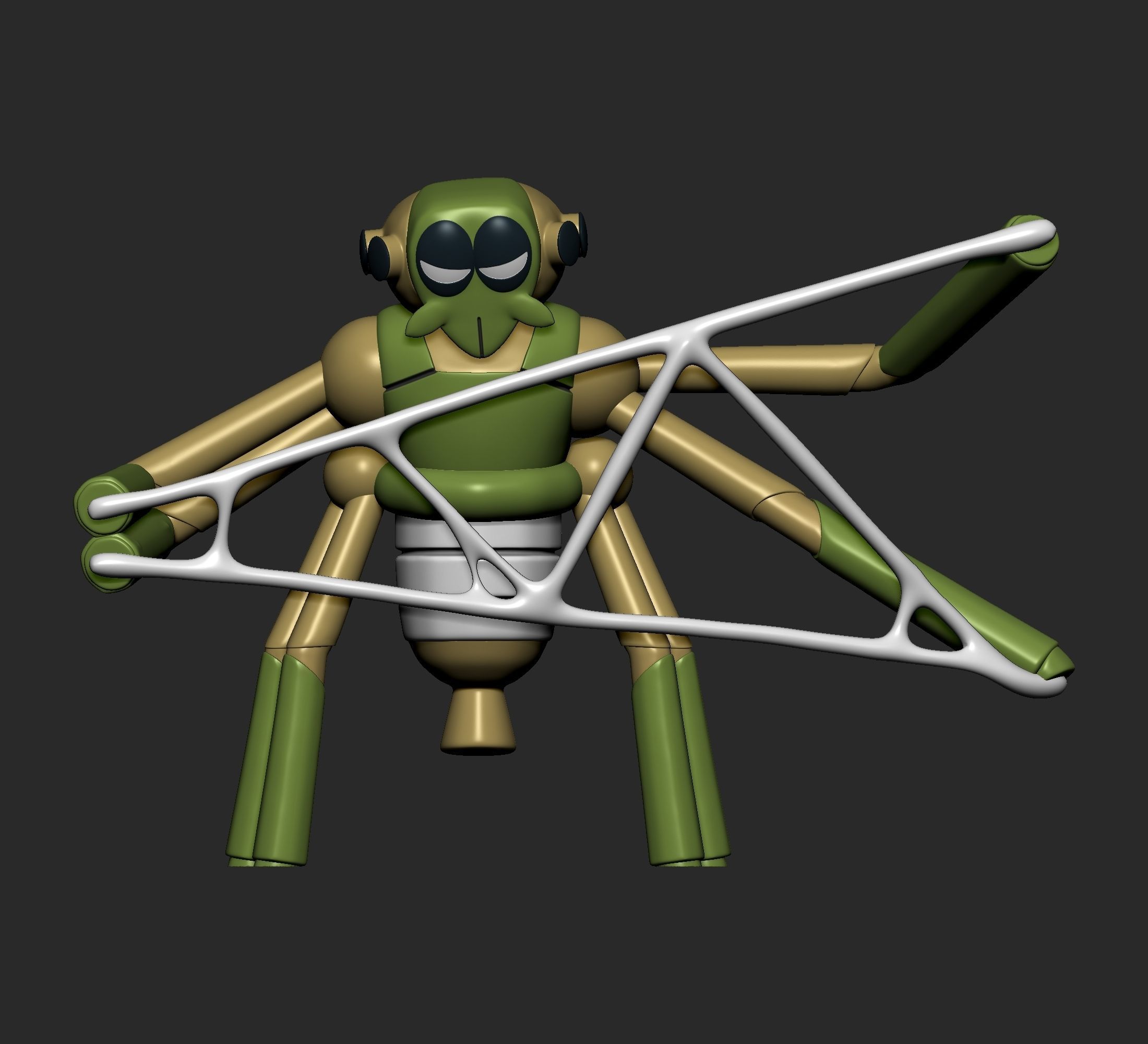 Pokemon - Spidops  3D print model_1