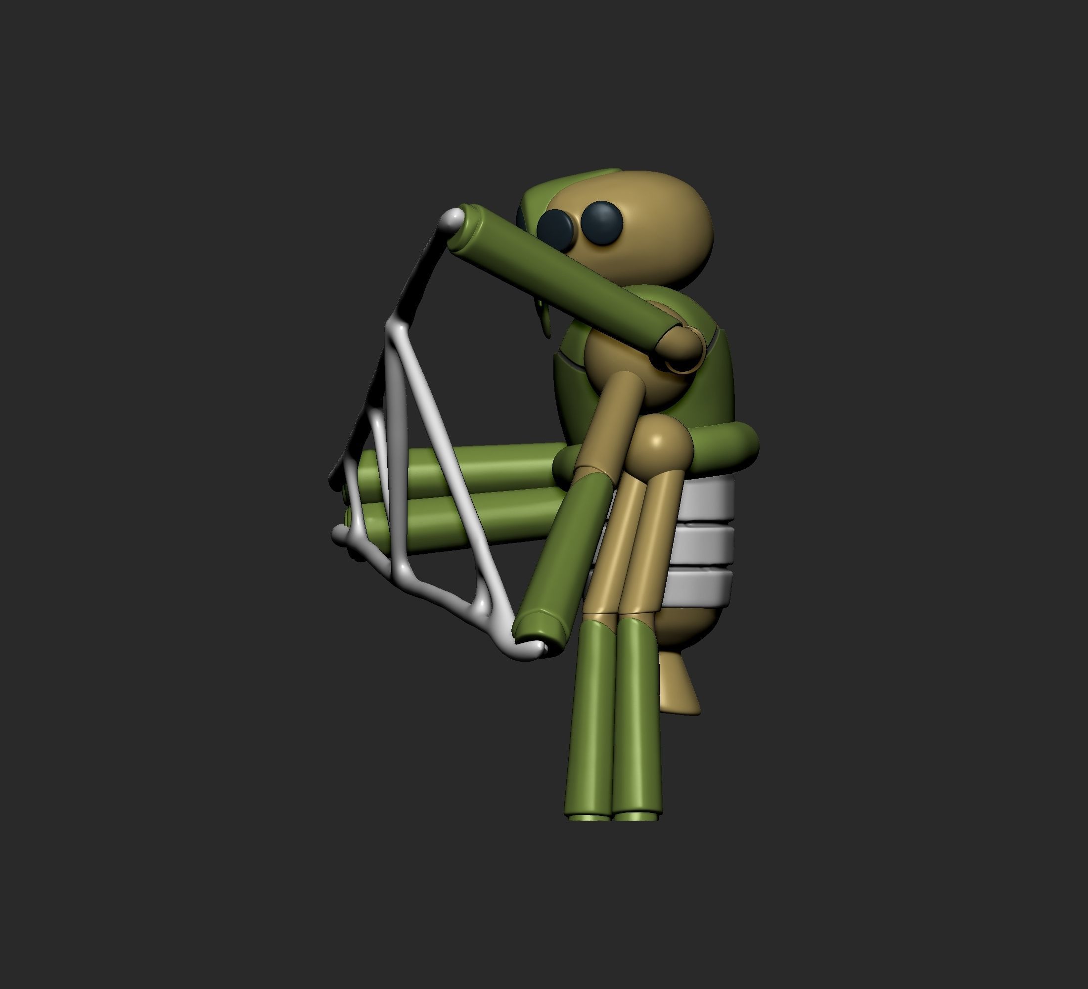 Pokemon - Spidops  3D print model_5