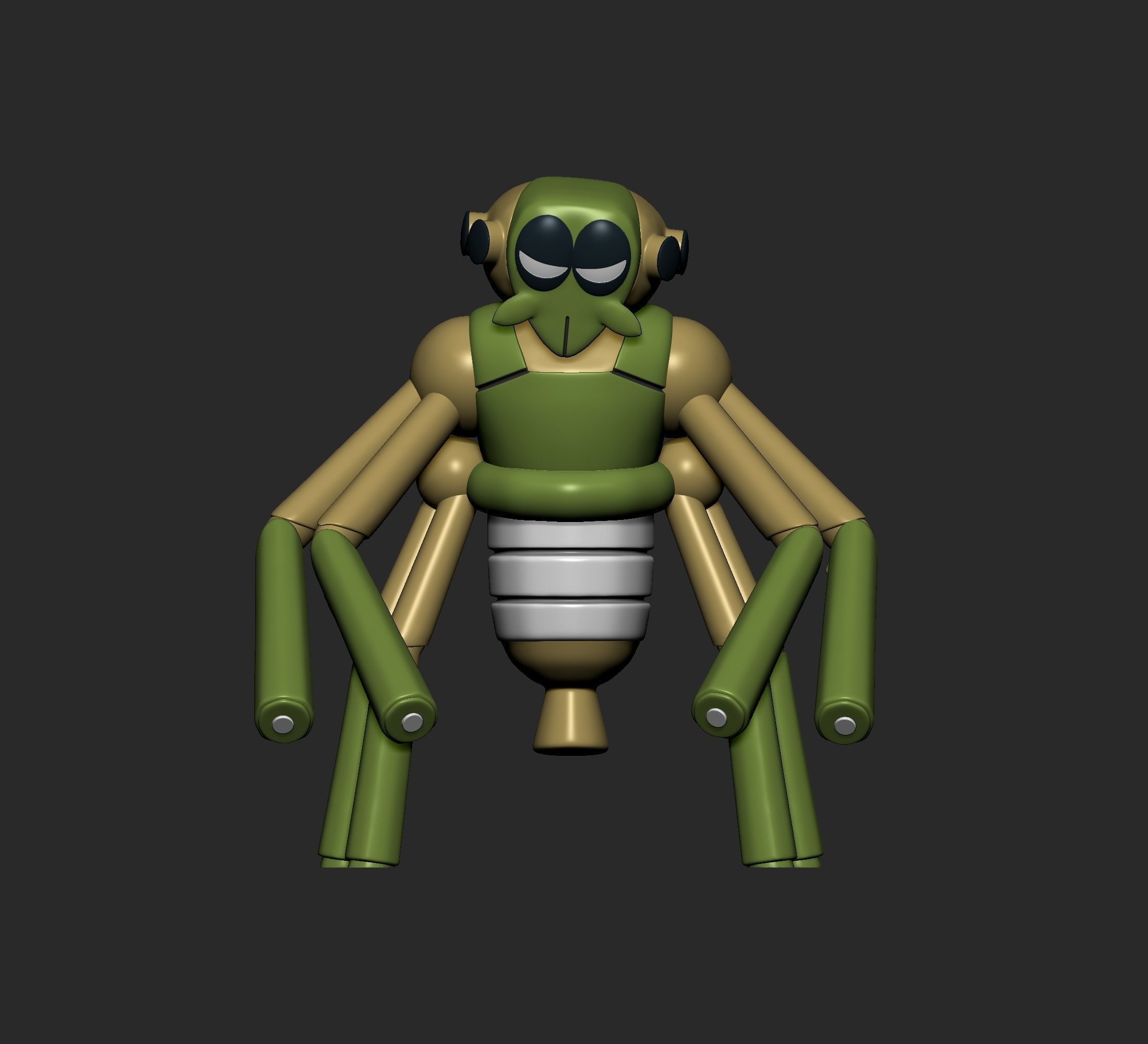 Pokemon - Spidops  3D print model_8