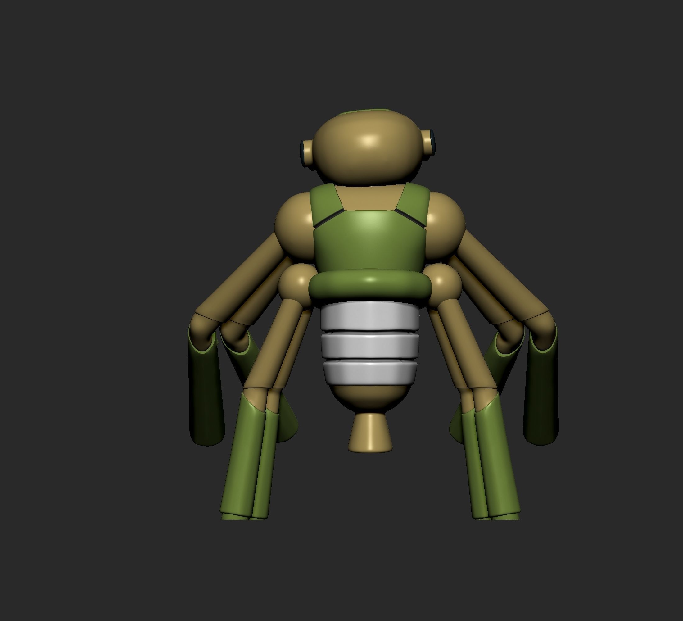 Pokemon - Spidops  3D print model_3