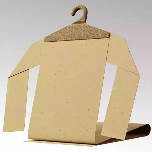 Cardboard Foldable Hanger 
