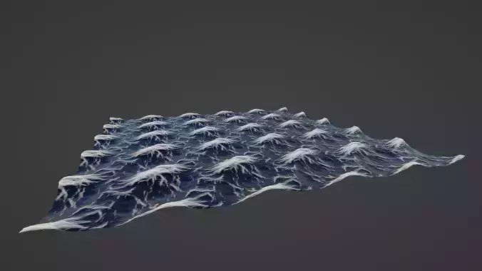 Ocean sea water waves