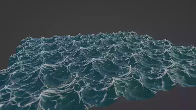 Ocean sea water waves