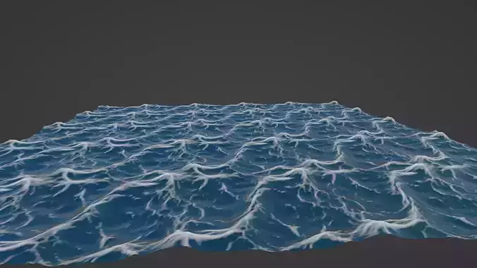 Ocean sea water waves