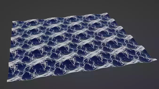 Ocean sea water waves