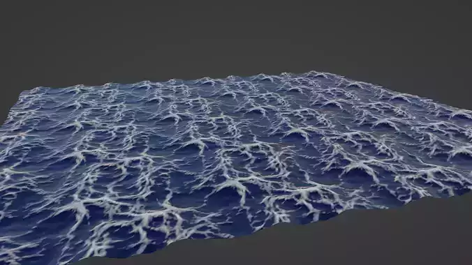 Ocean sea water waves