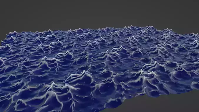 Ocean sea water waves