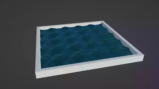 Ocean sea water waves