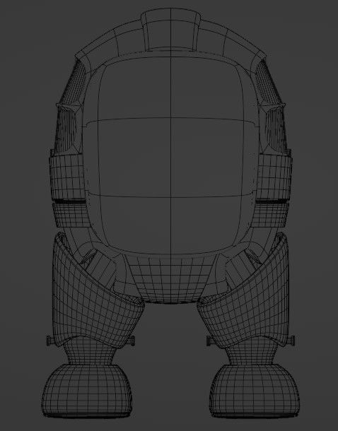 Realistic AmongUs Crewmate 3D model_6