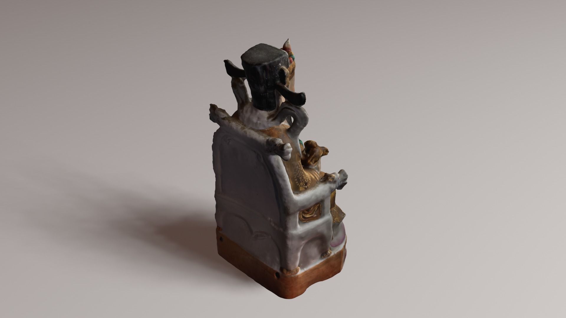 Chinese god 1 3D print model_23