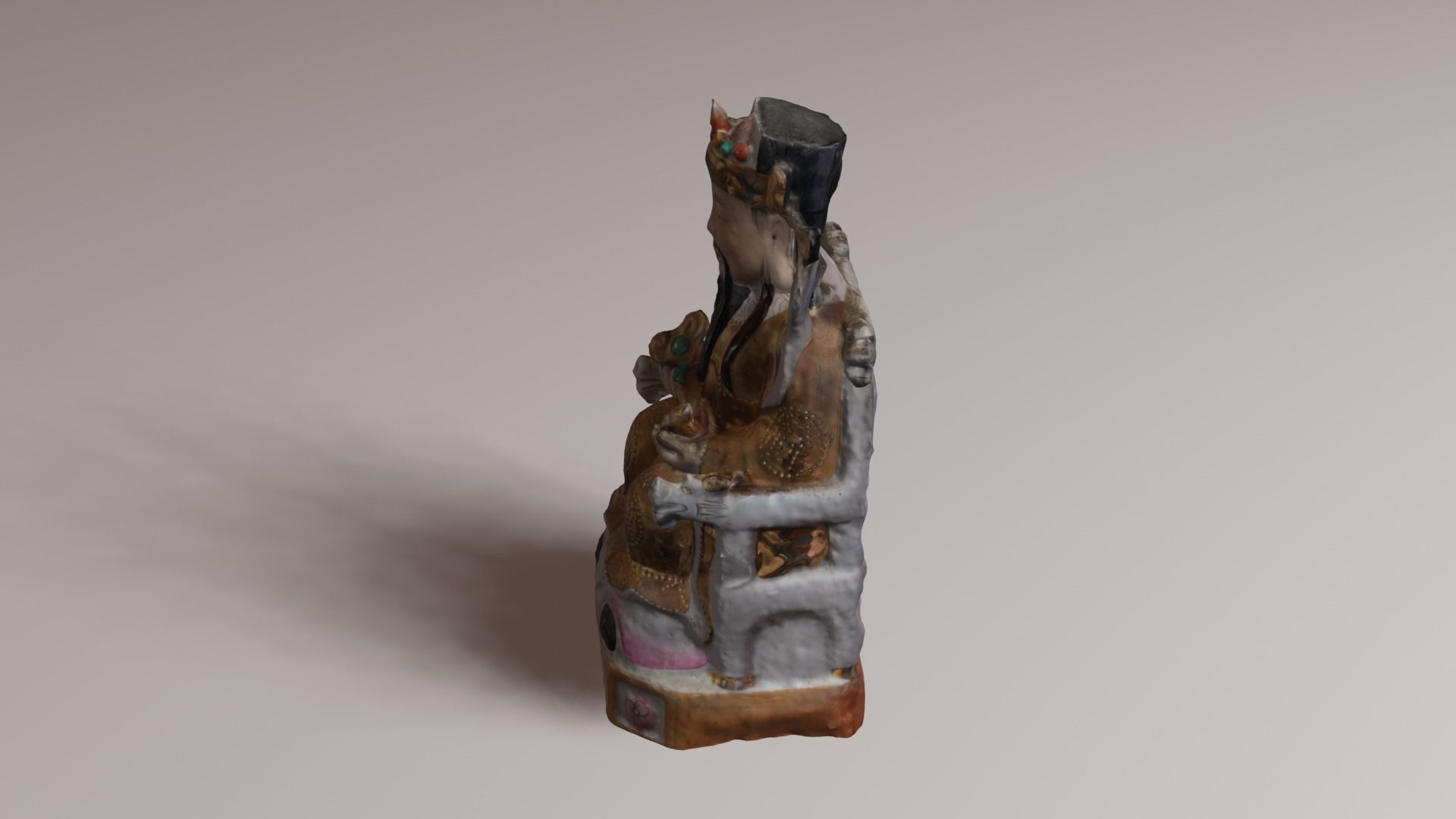 Chinese god 1 3D print model_35