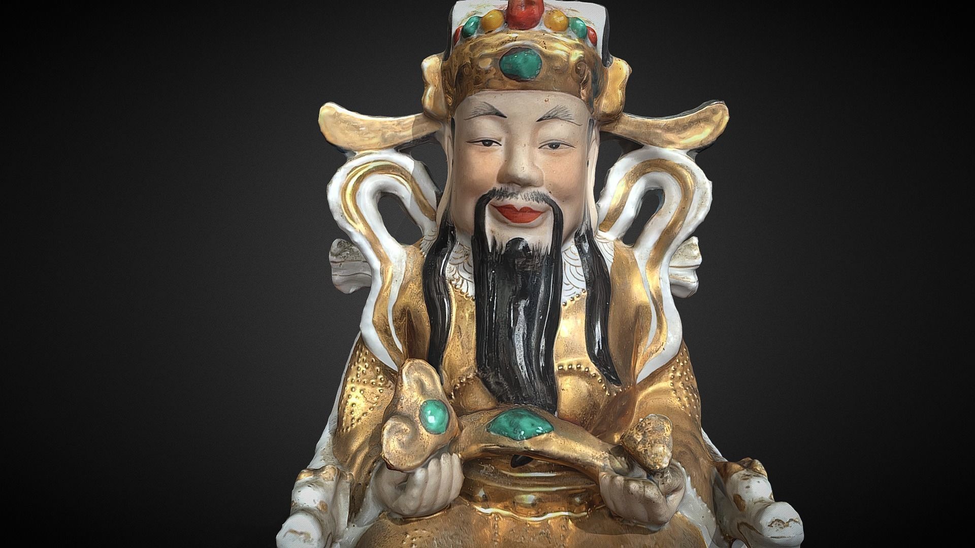 Chinese god 1 3D print model_6