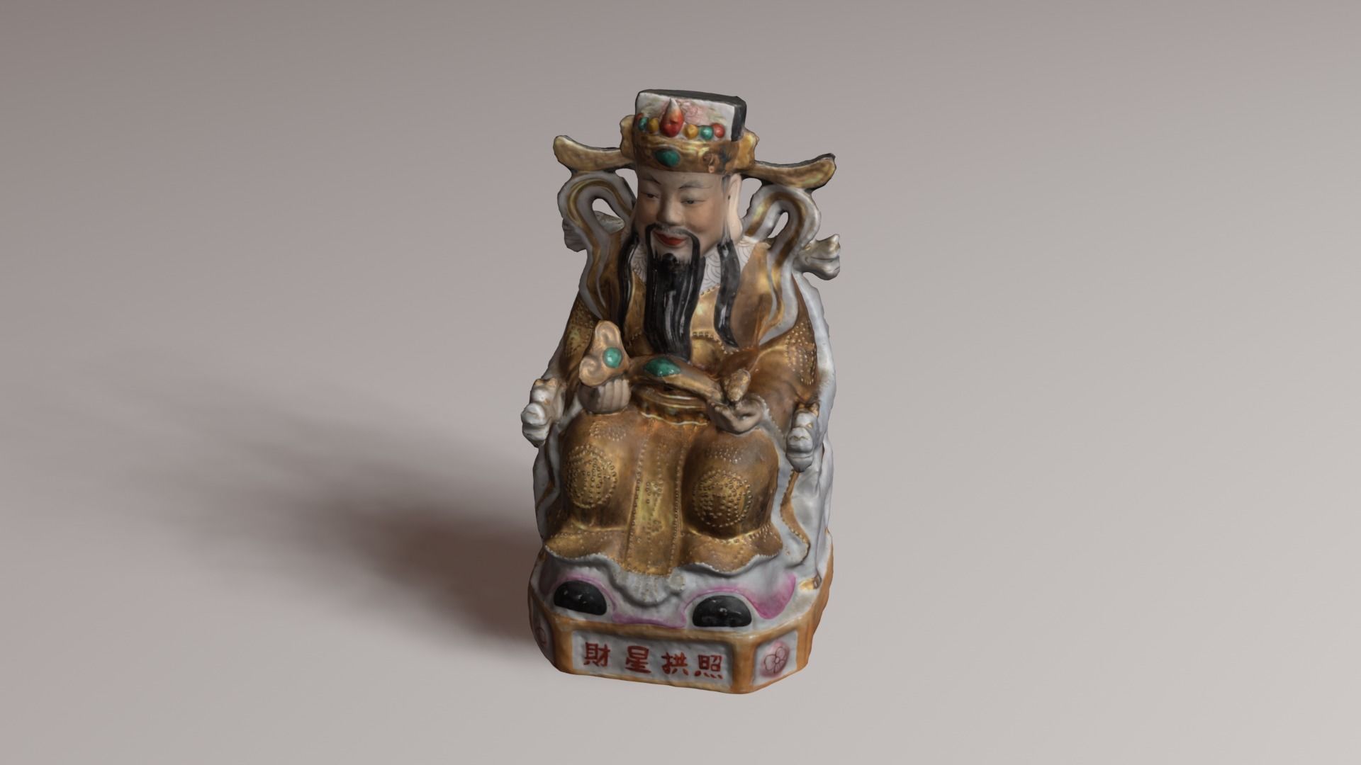 Chinese god 1 3D print model_41
