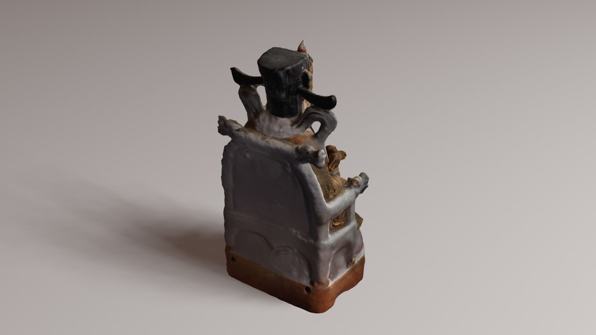 Chinese god 1 3D print model_24