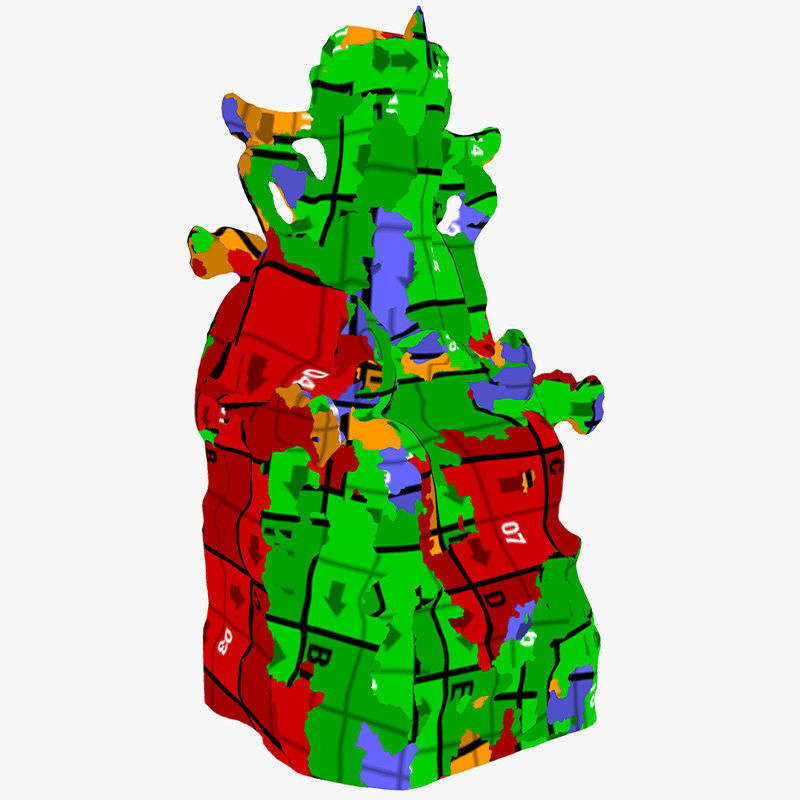 Chinese god 1 3D print model_2