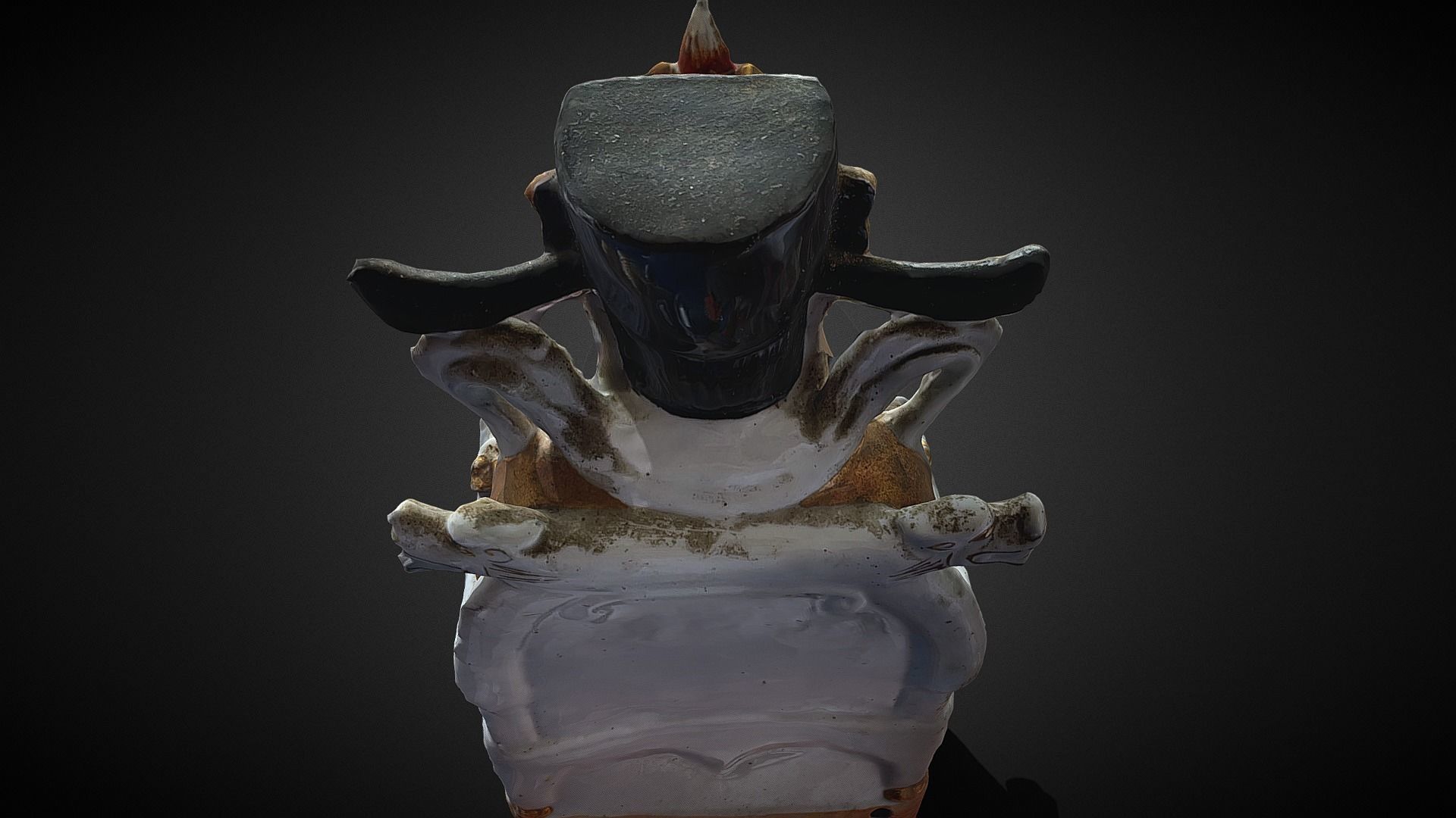 Chinese god 1 3D print model_8
