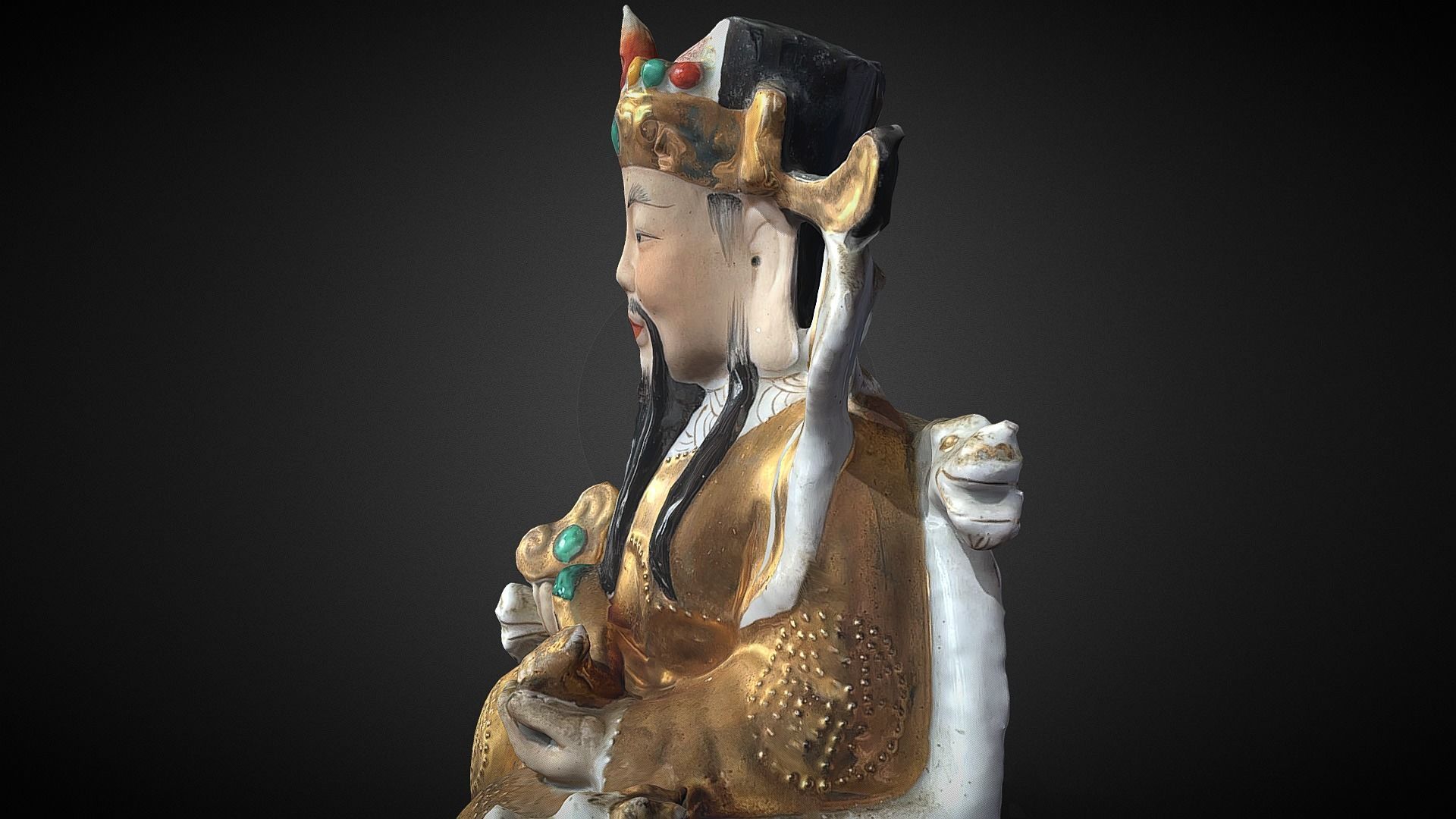 Chinese god 1 3D print model_7