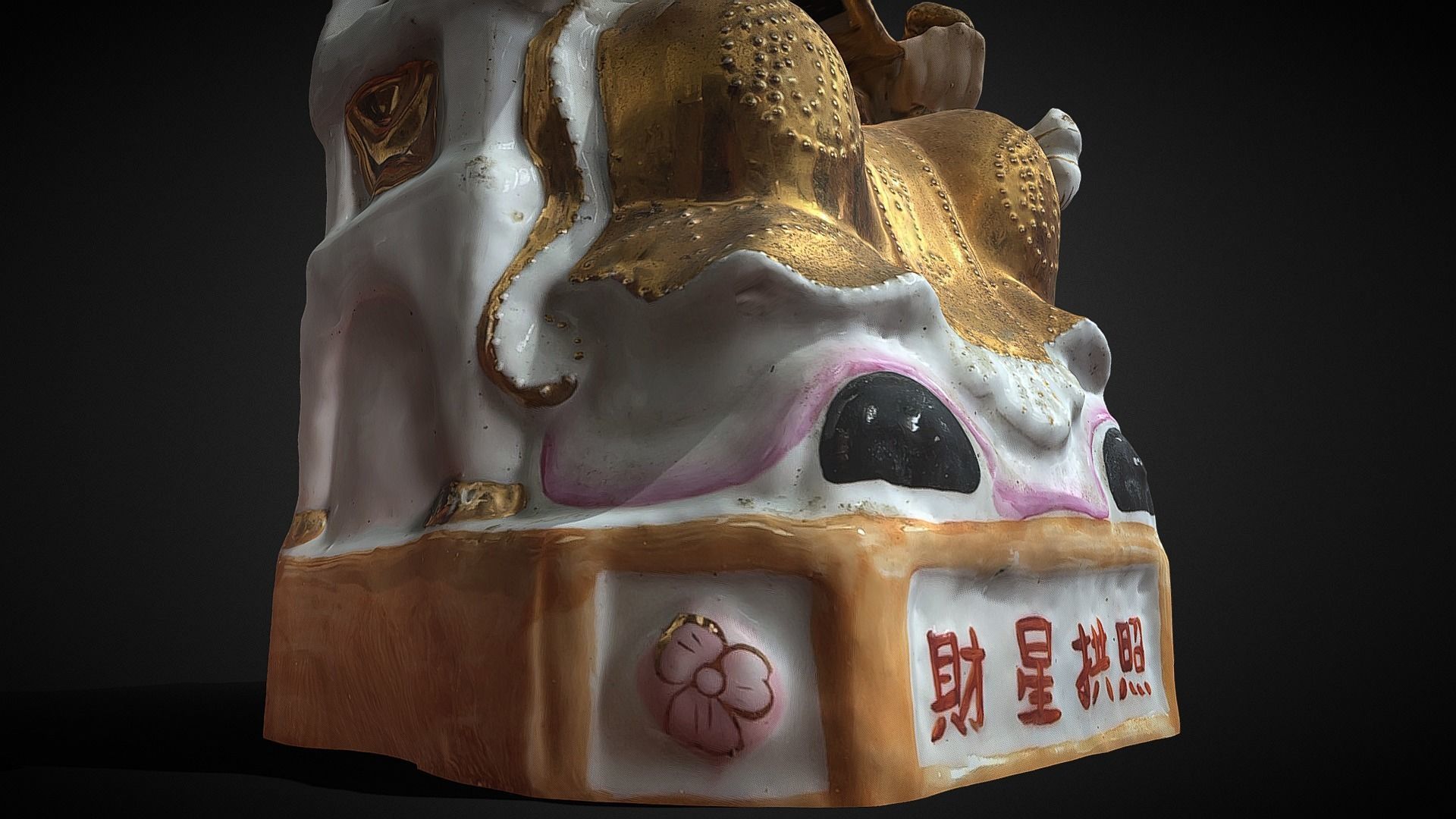 Chinese god 1 3D print model_9