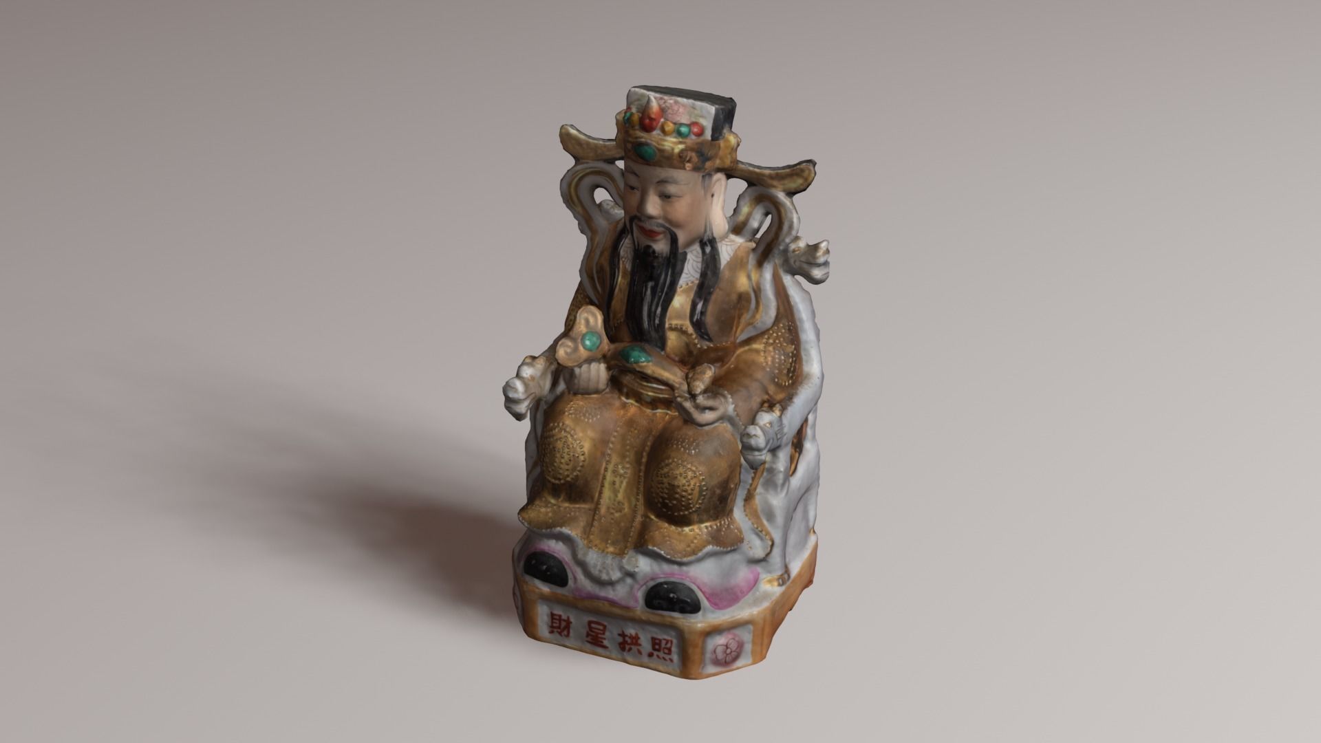 Chinese god 1 3D print model_40