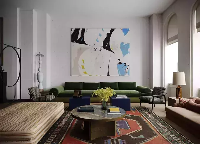 Interior Scene 3D model