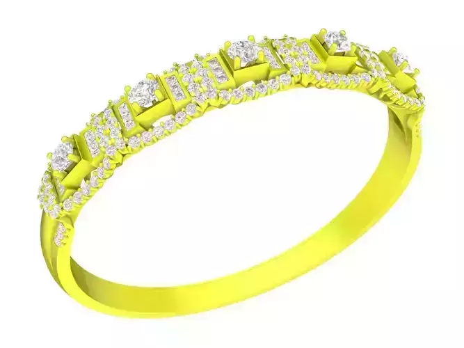 A6465 Italy Diamond Women Bangle