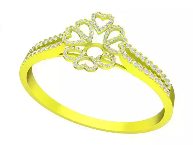 A6466 Heart Diamond Women Bangle