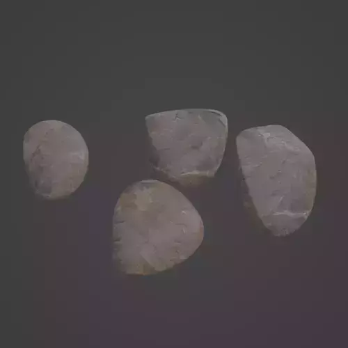 Rock Stone Low-poly 3D model