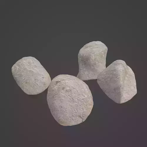 Rock Stone Low-poly 3D model