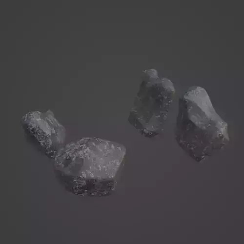 Rock Stone Low-poly 3D model