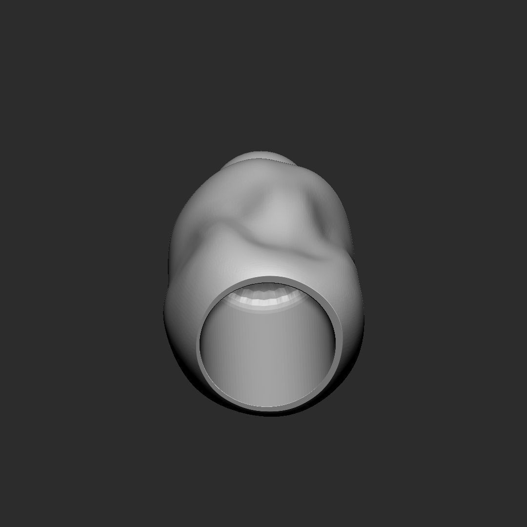 Custom neck mezco 3D print model_3