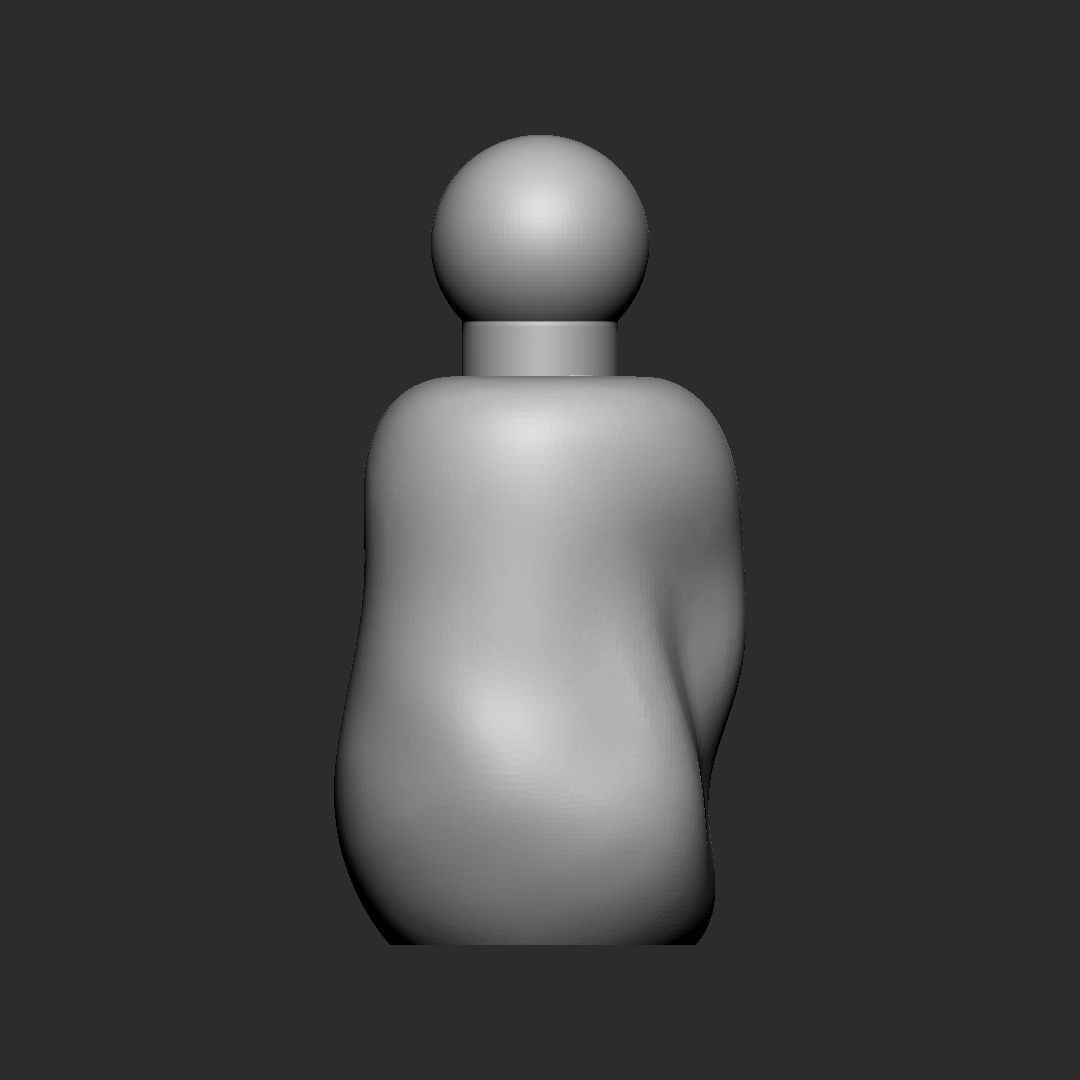 Custom neck mezco 3D print model_1