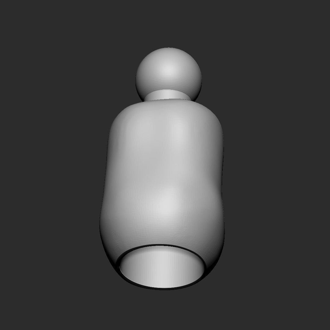 Custom neck mezco 3D print model_5