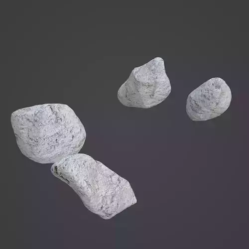 Rock Stone Low-poly 3D model