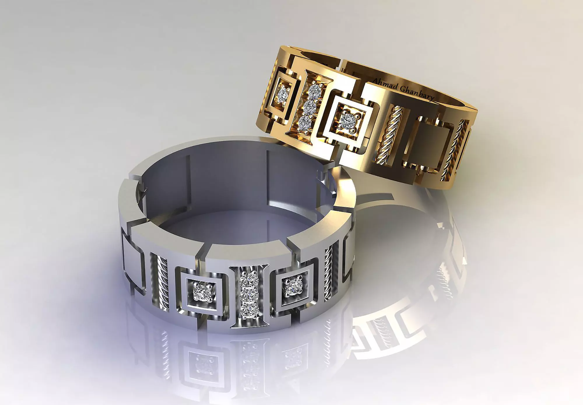 marriage jeweler ring Free 3D print model