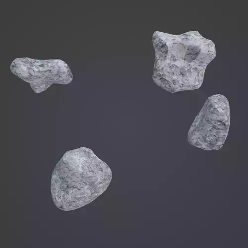 Rock Stone Low-poly 3D model