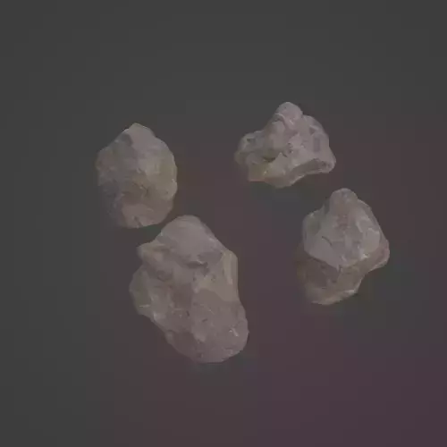 Rock Stone Low-poly 3D model