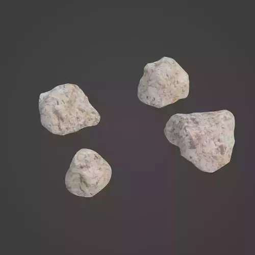 Rock Stone Low-poly 3D model
