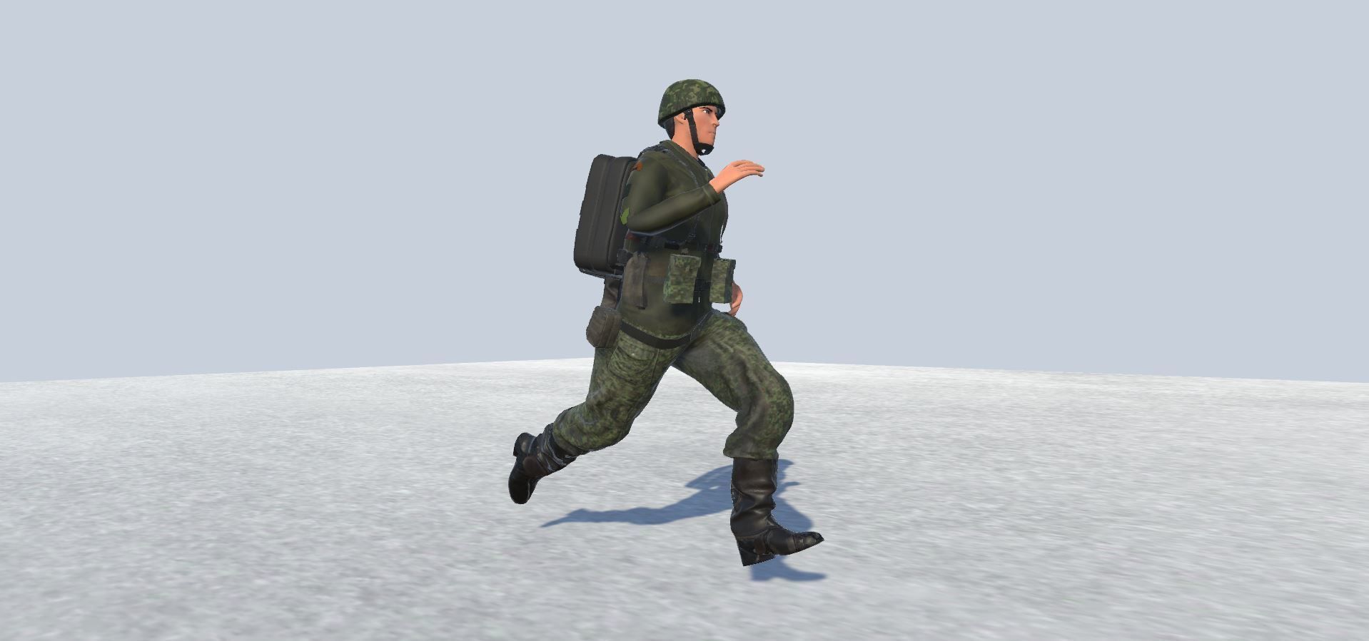 3D model soldier Avatar Rigged VR / AR / low-poly | CGTrader