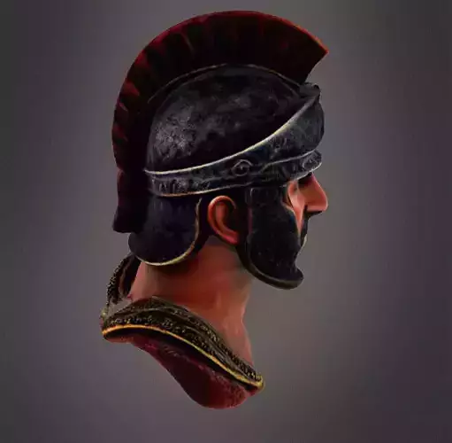 Roman Warrior 3d Model