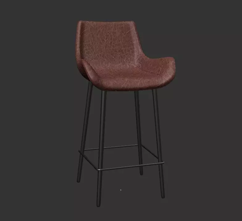 High Chair LNH 3D model_0
