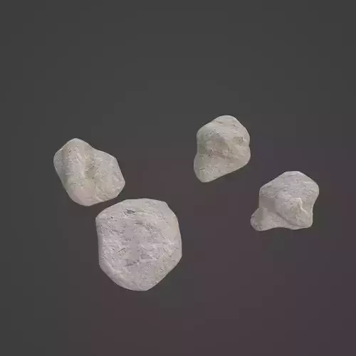 Rock Stone Low-poly 3D model